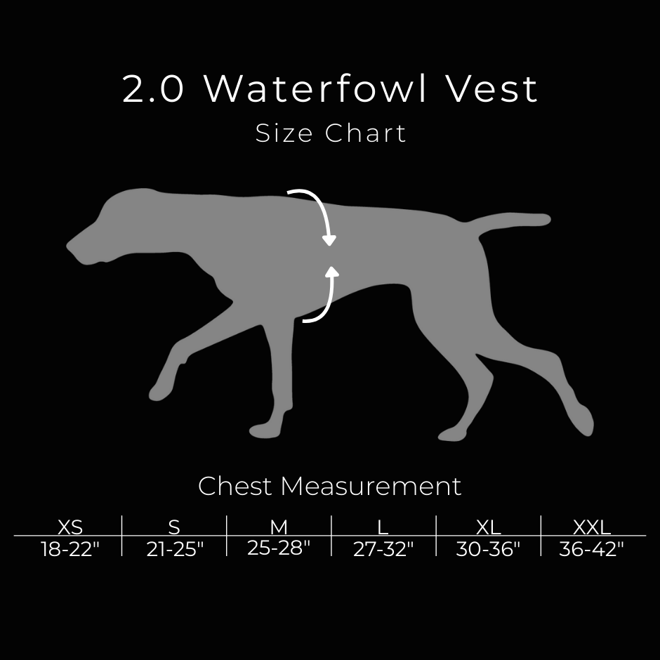 2.0 Sure Fit Waterfowl Dog Vest - Sportsman Gear