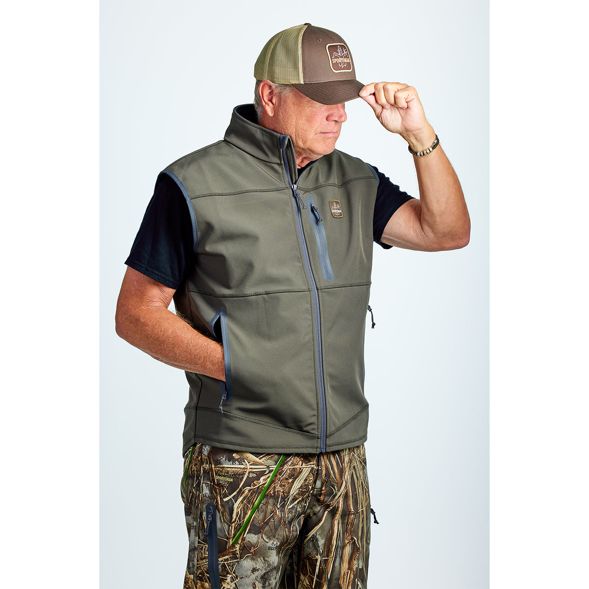 Men's Camo Outbound Vest | Outbound Vest | Sportsman Gear