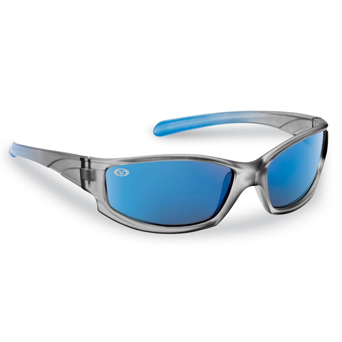 Flying Fisherman Fin Jr Angler Polarized Sunglasses Smoke Blue