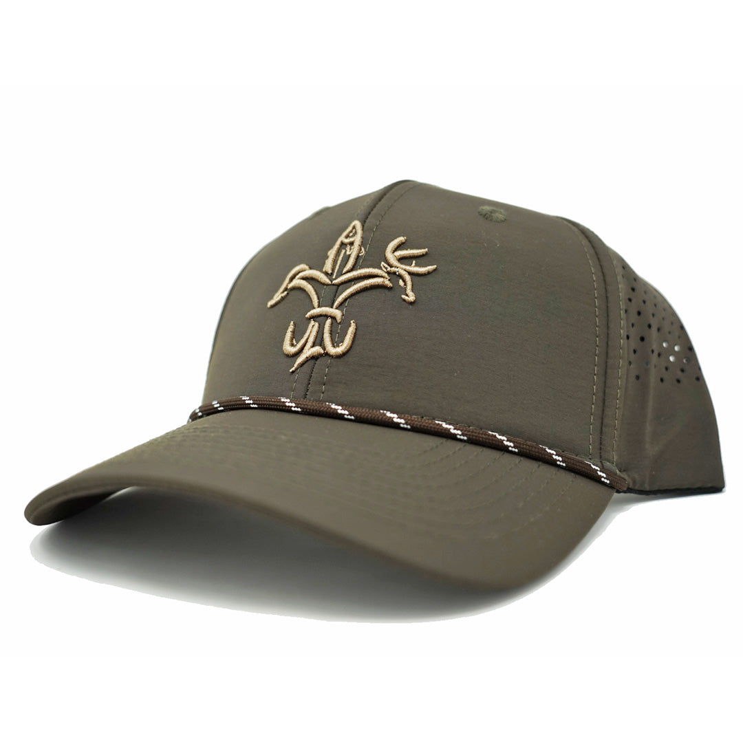 Sportsman Laser Vented Retro Hat - Sportsman Gear