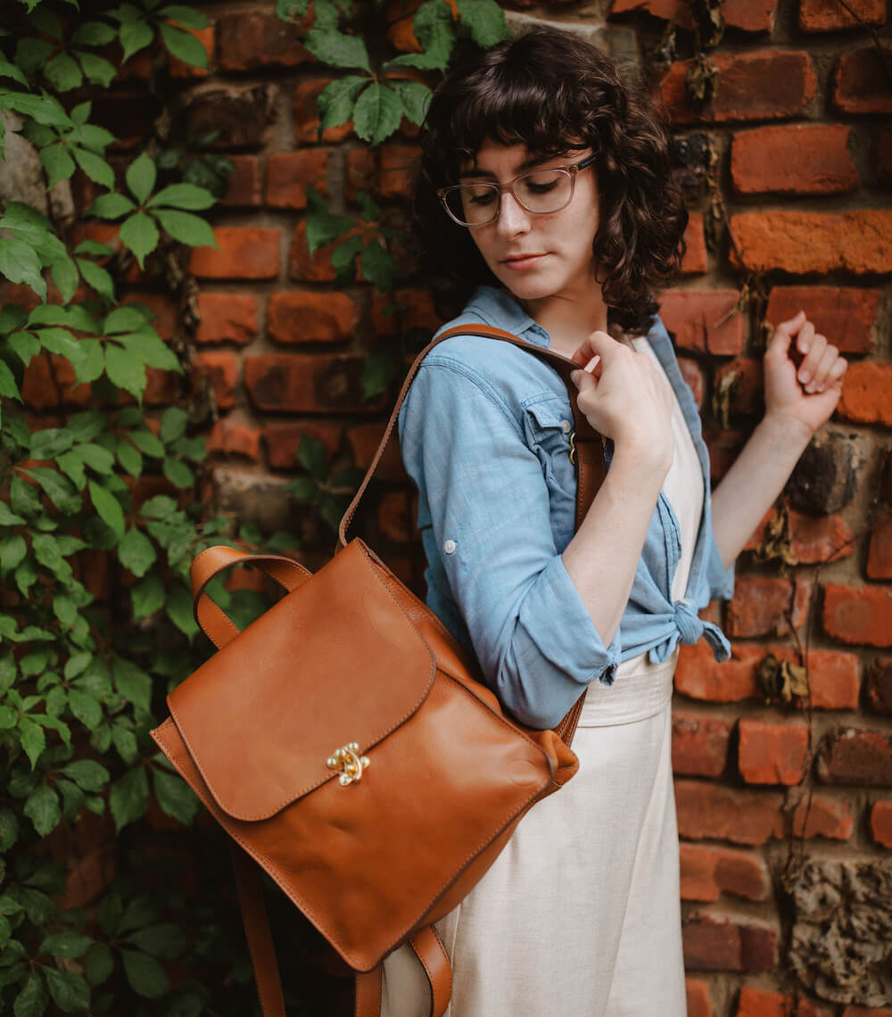 Craft & Forge Leather Backpack