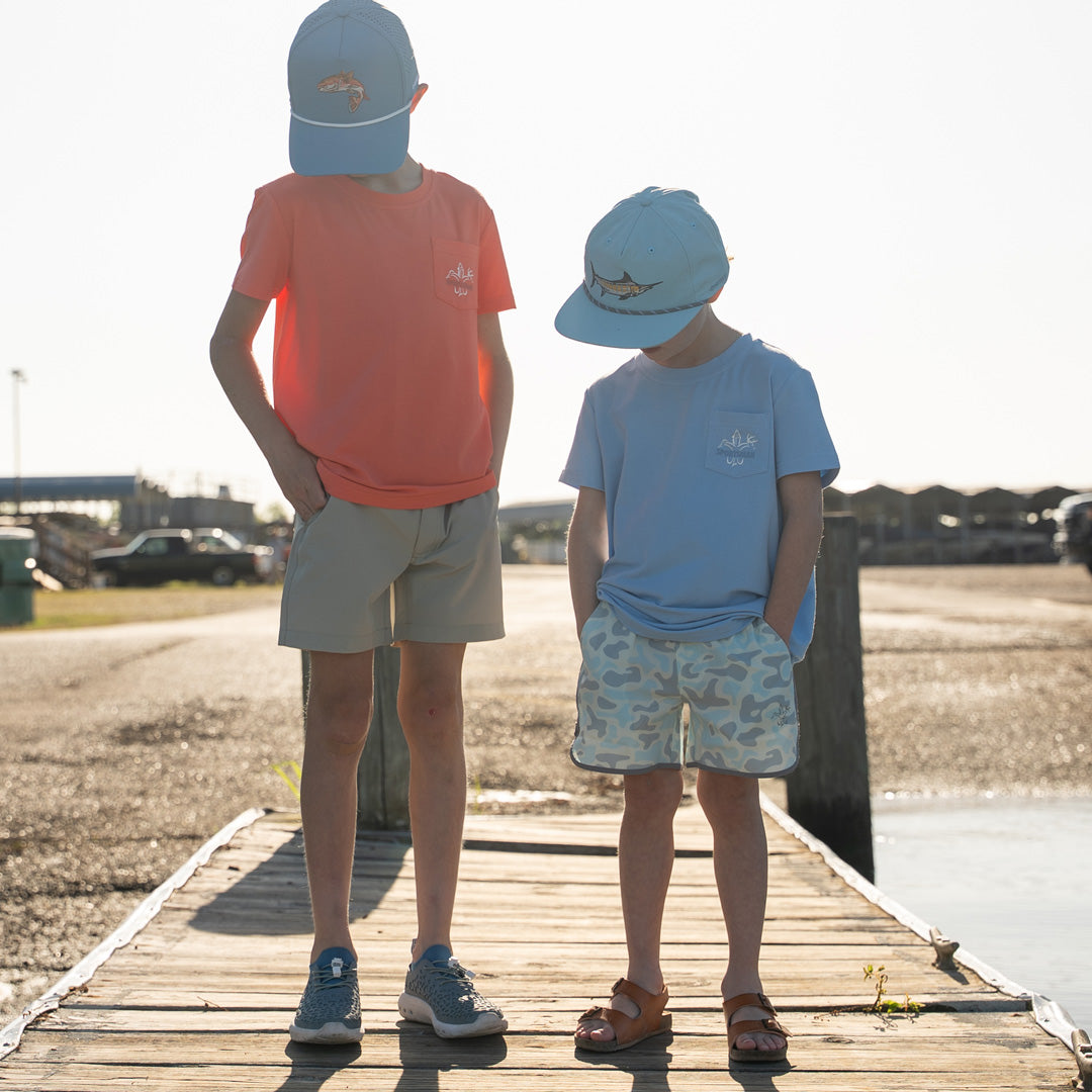 Youth Classic Bamboo Pocket T - Sportsman Gear