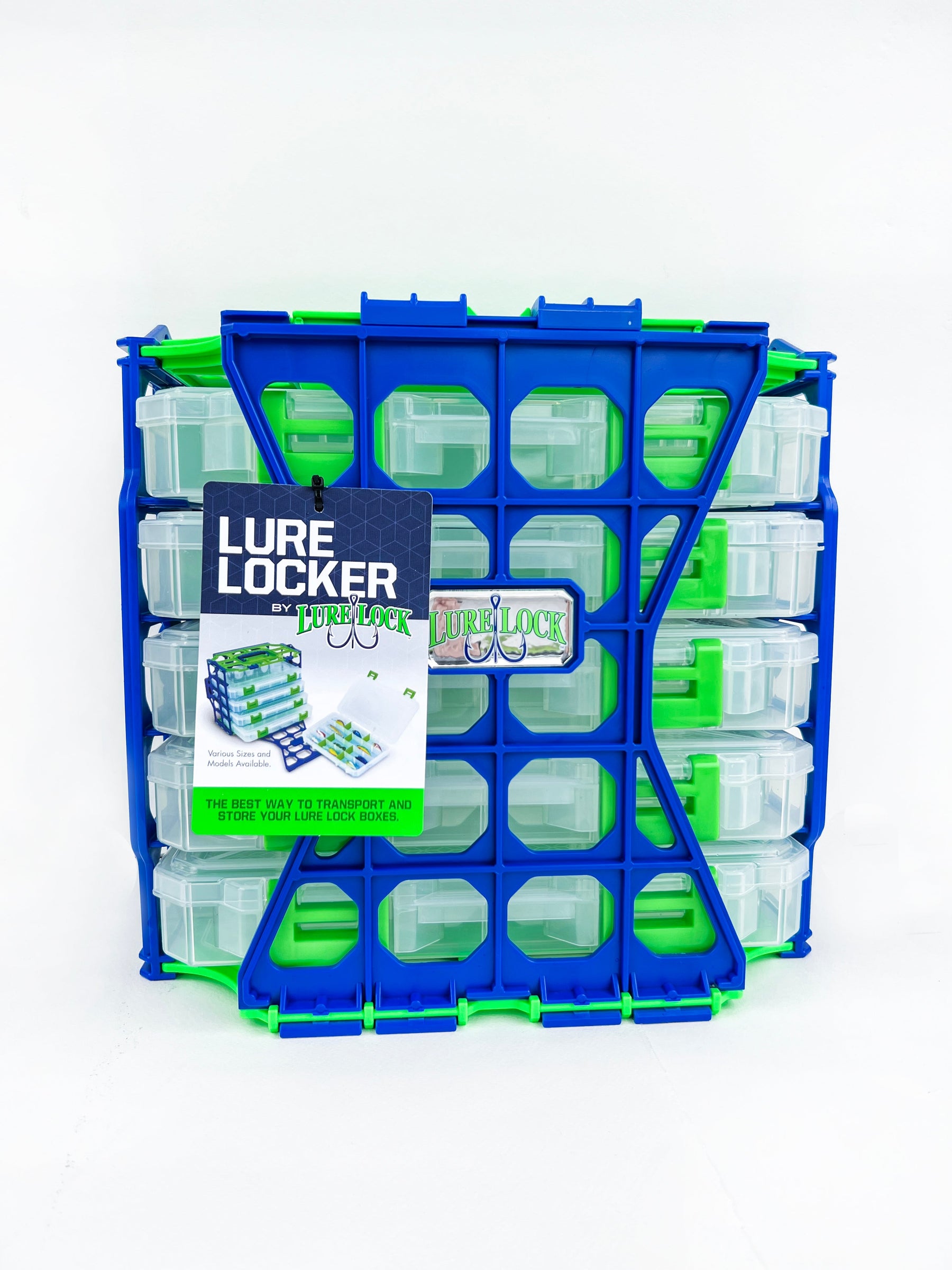 Lure Locker with 5 Pack of Boxes w/out Gel - Sportsman Gear
