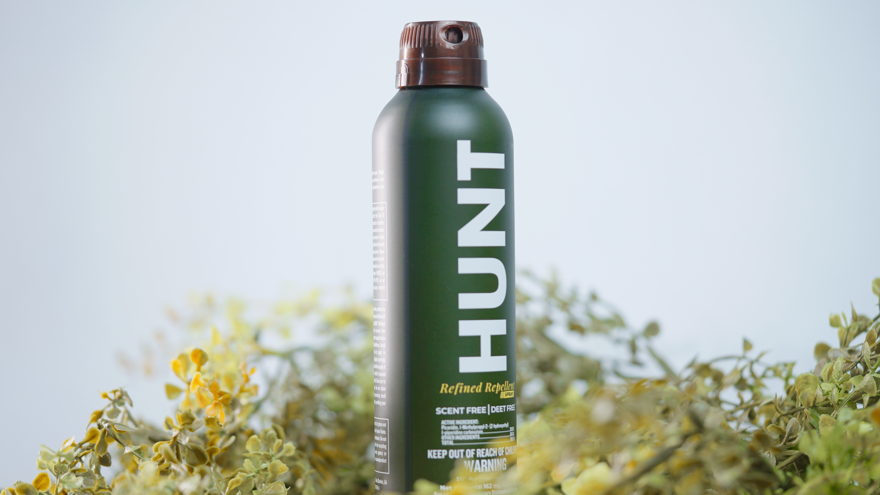 HUNT - Scent-Free, DEET-Free Insect Repellent Spray - Sportsman Gear