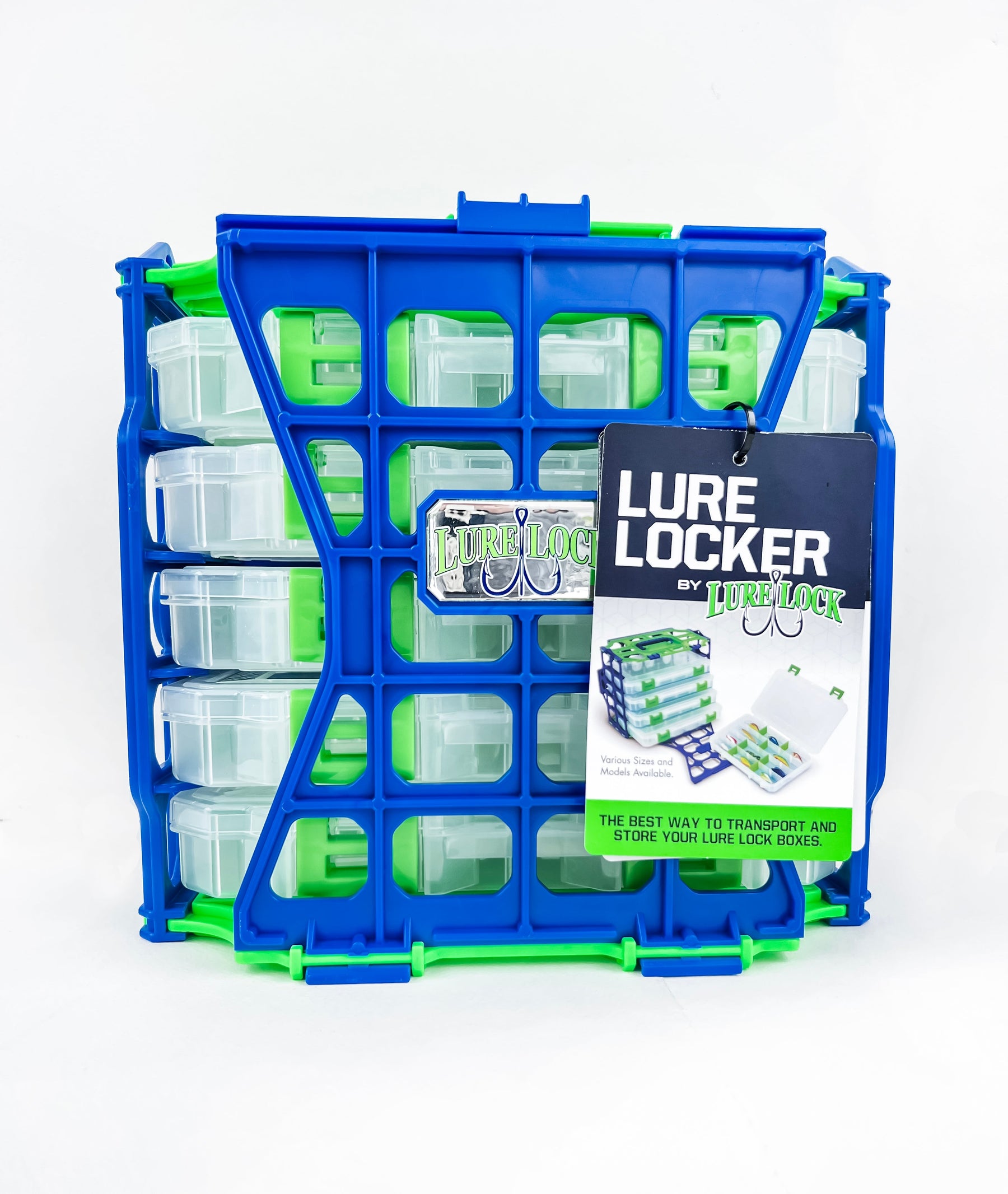 Lure Locker with 5 Pack of Boxes w/out Gel - Sportsman Gear