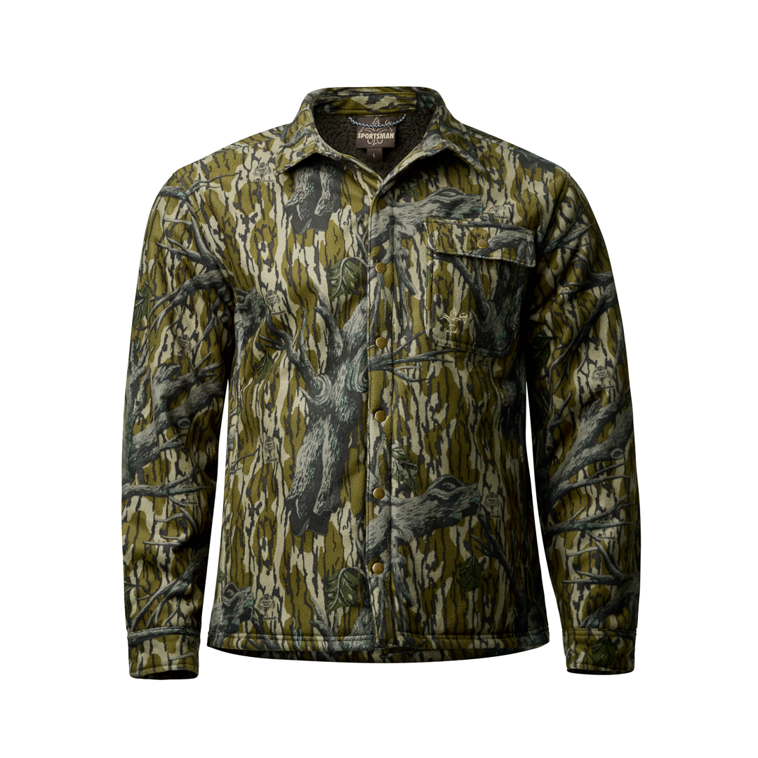 Sportsman Drifter Sherpa Jacket | Mossy Oak Treestand– Sportsman Gear