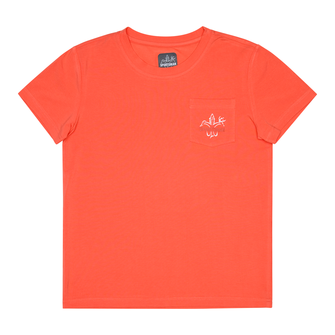 Youth Classic Bamboo Pocket T - Sportsman Gear