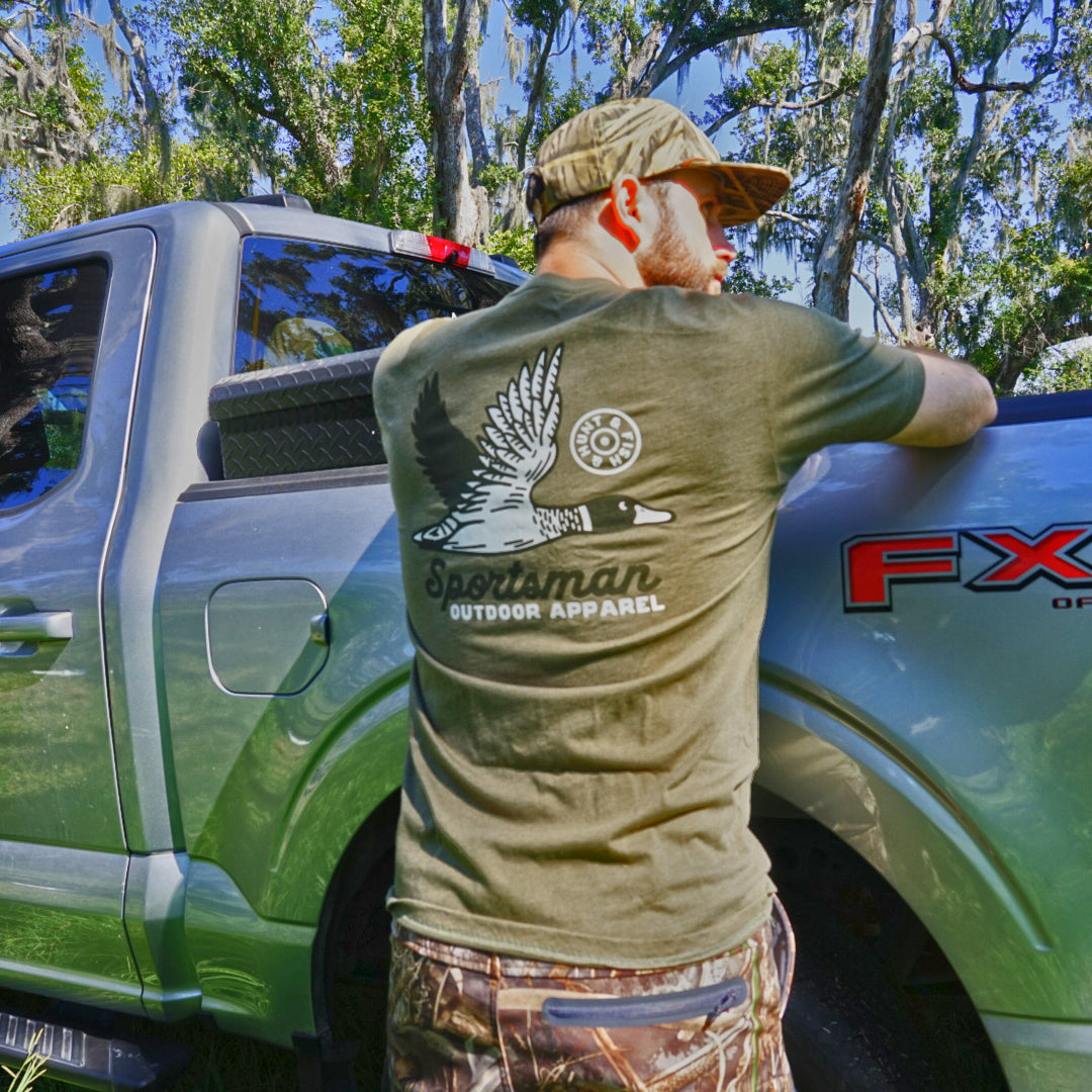 The Flying Mallard Short Sleeve - Sportsman Gear