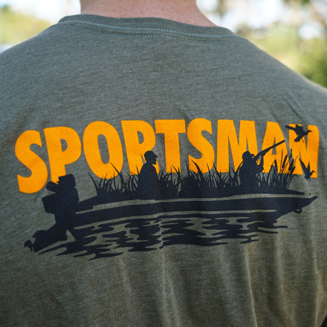 The Duck Blind Tee Shirt Long Sleeve - Sportsman Gear