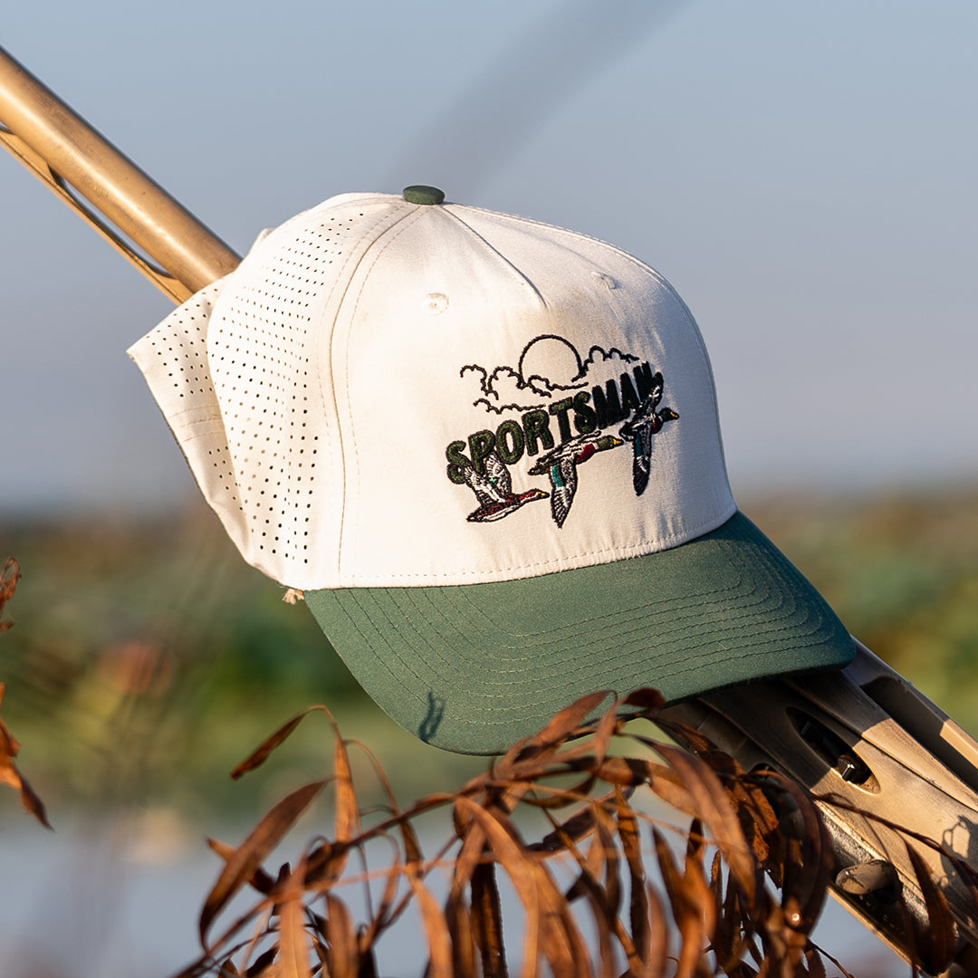 Sportsman Laser Vented Retro Hat - Sportsman Gear