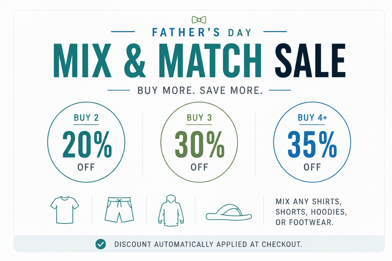 Father's Day Mix & Match Sale Banner