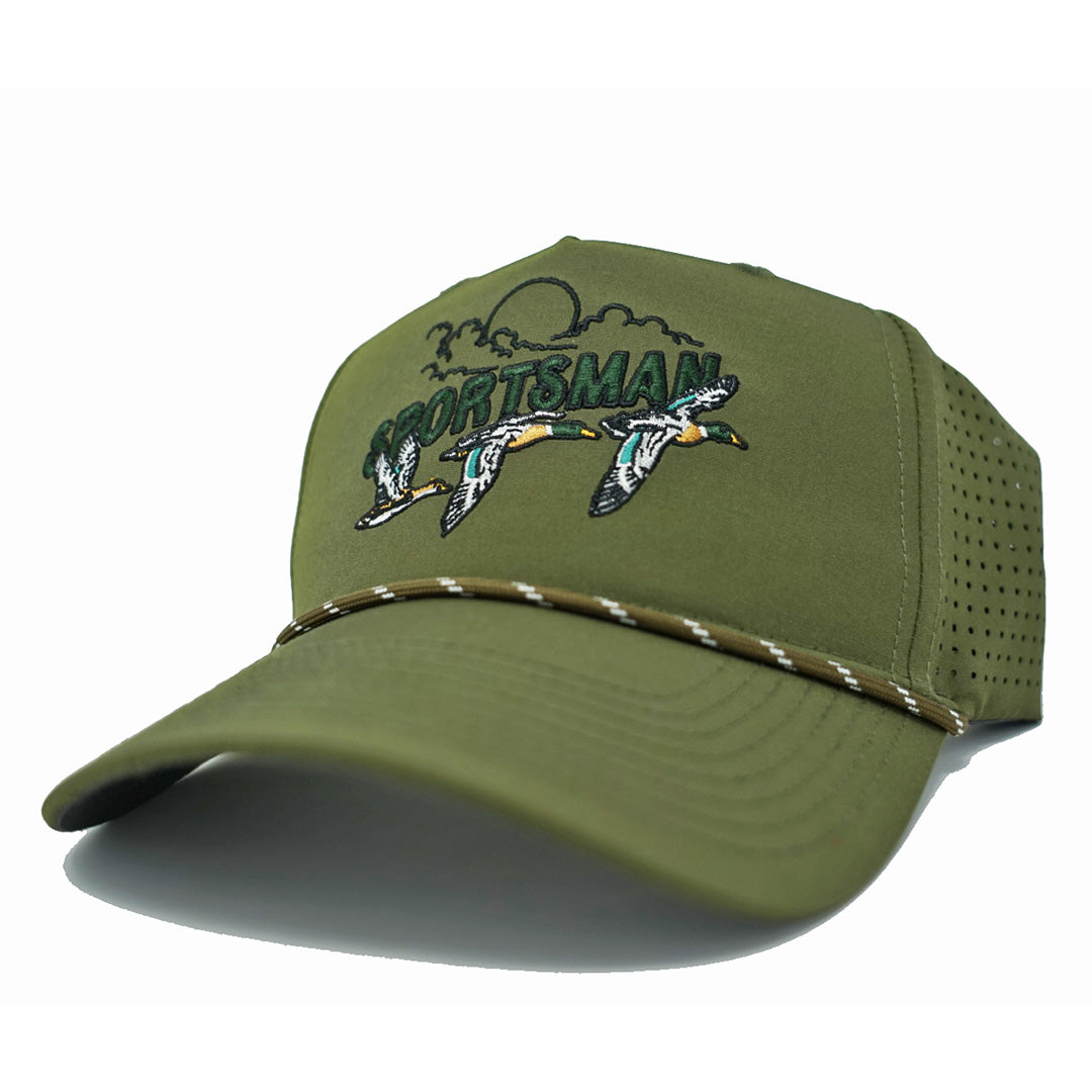 Sportsman Laser Vented Retro Hat - Sportsman Gear