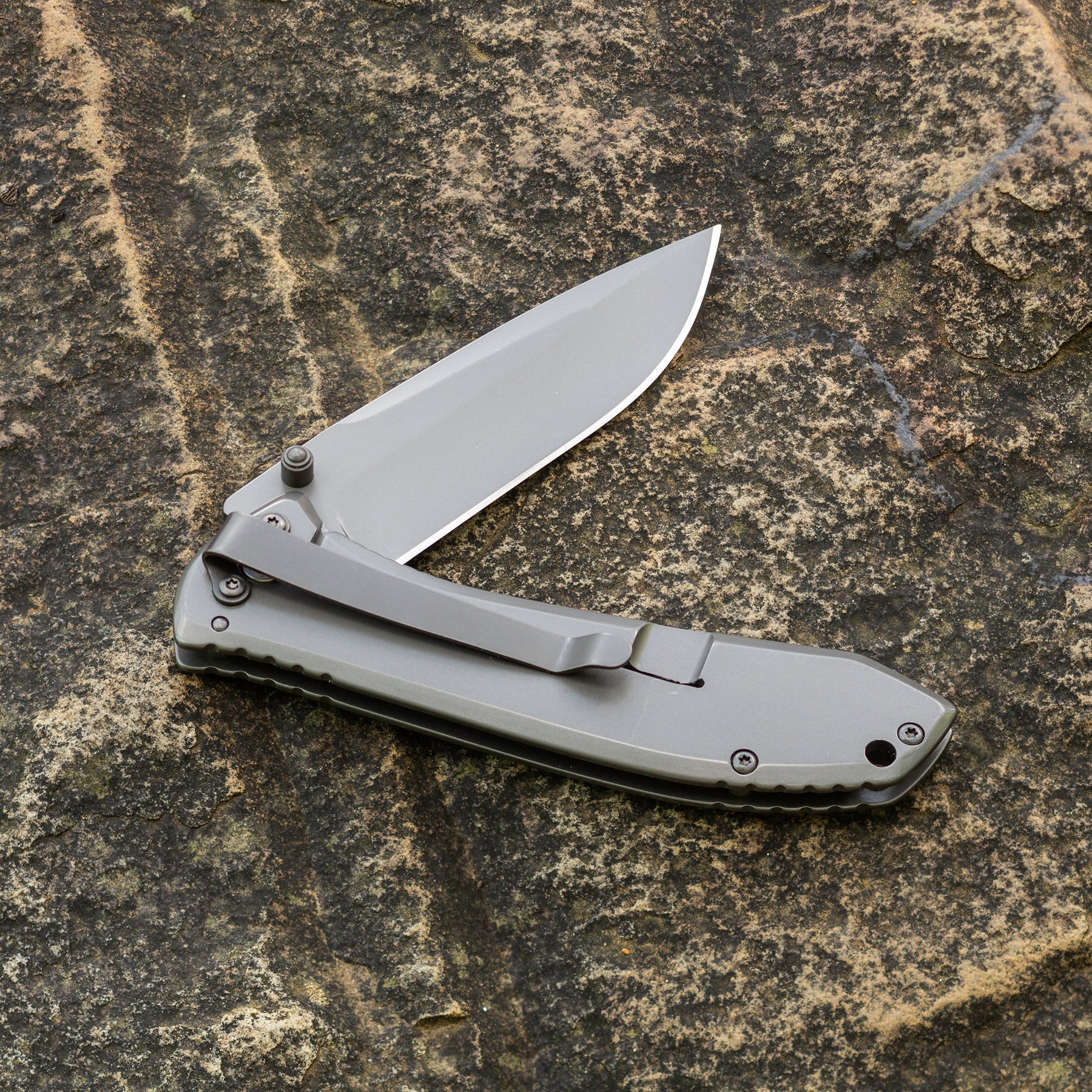 Smith's Titania II Knife 3.5" Blade Titanium