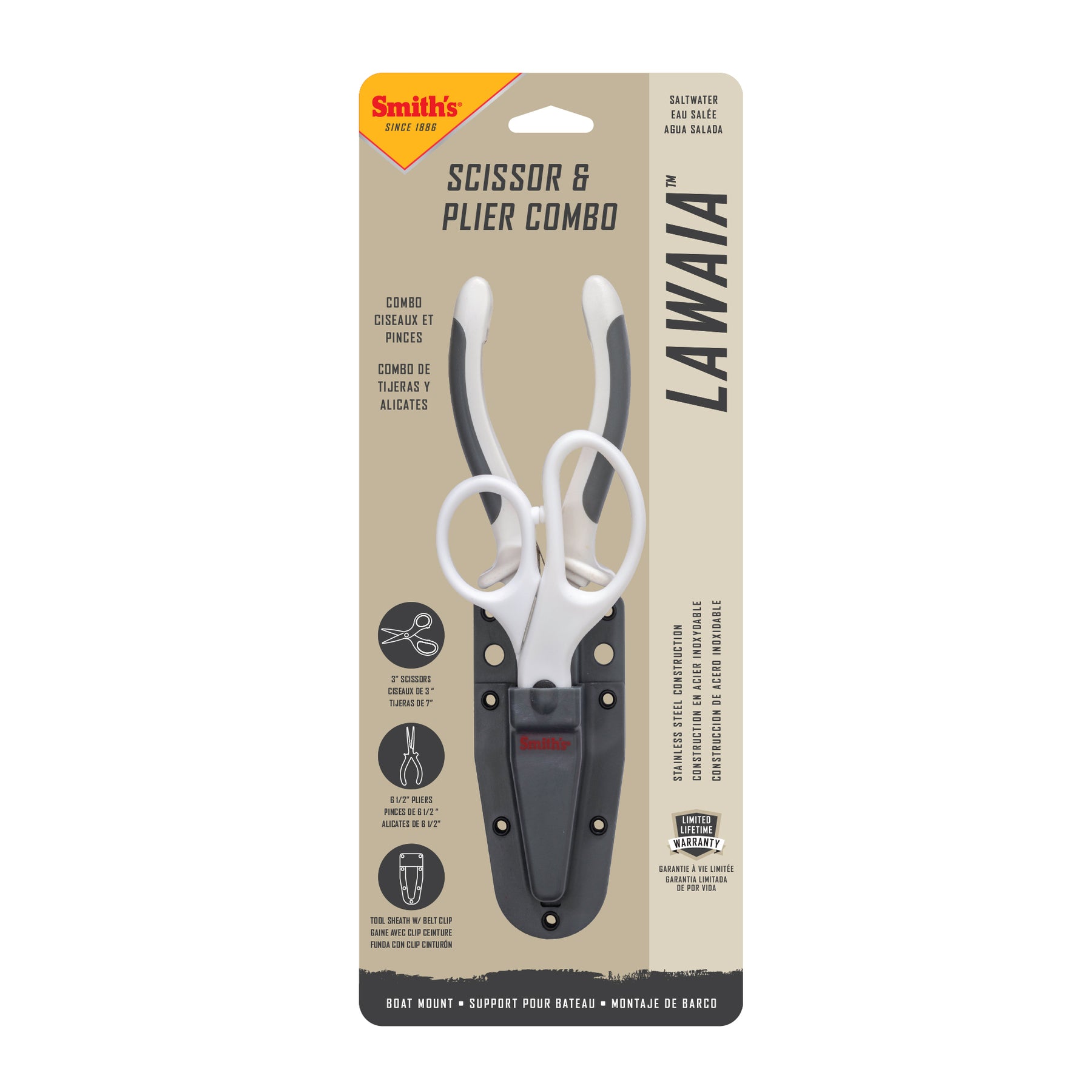 Smith's Pliers and Scissors Combo