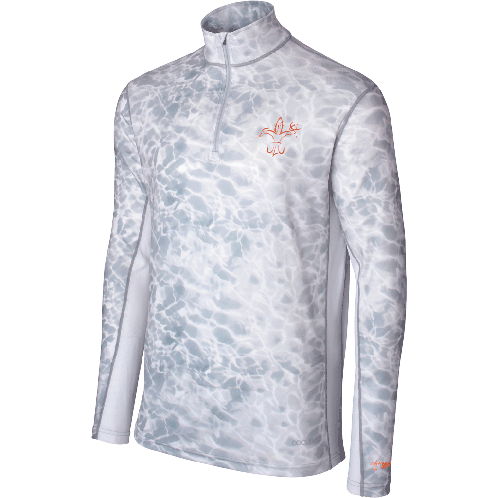 Cool Breeze Quarter Zip: Breathable Long Sleeve Fishing Shirt