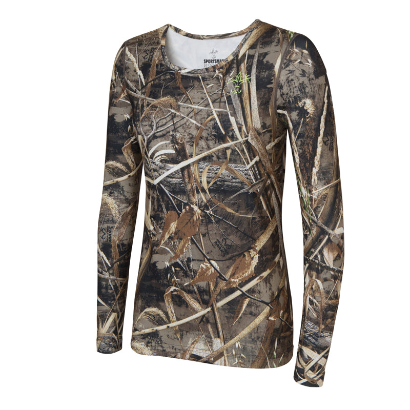 Women's Max 5 Camo Responder Long Sleeve Shirt - Sportsman Gear Large / Max 5 Women's Max 5 Camo Responder Long Sleeve Shirt - Sportsman Gear Large / Max 5