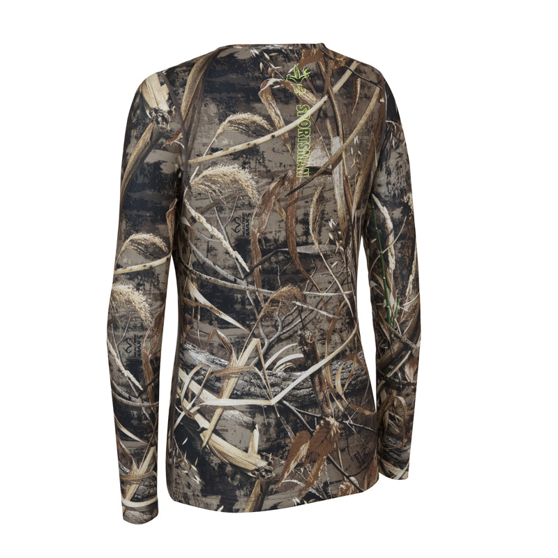 Women's long sleeve hunting shirt - Sportsman Max 5 Camouflage base layer