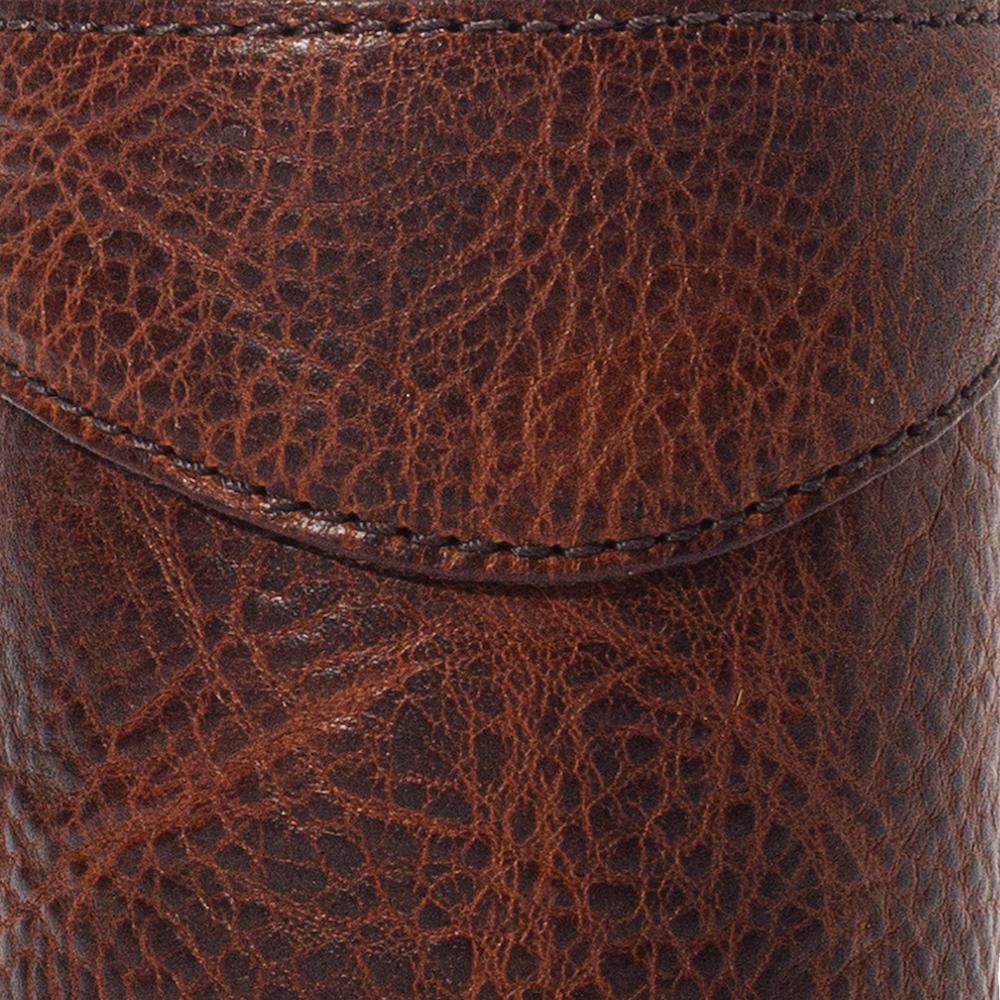 Campaign Leather Bottle Koozie - Vintage Camo by Mission Mercantile Leather Goods