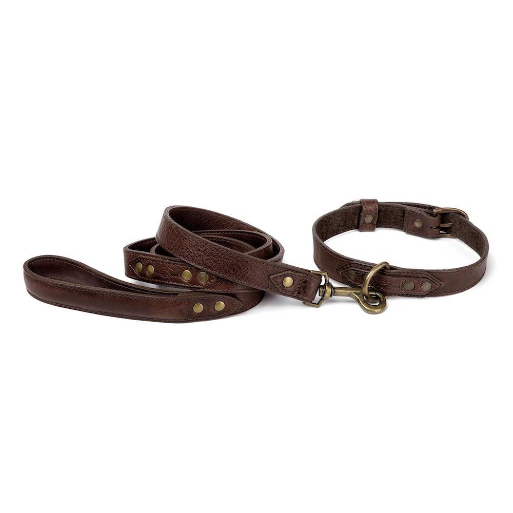 Campaign Leather Dog Leash - Sportsman Gear