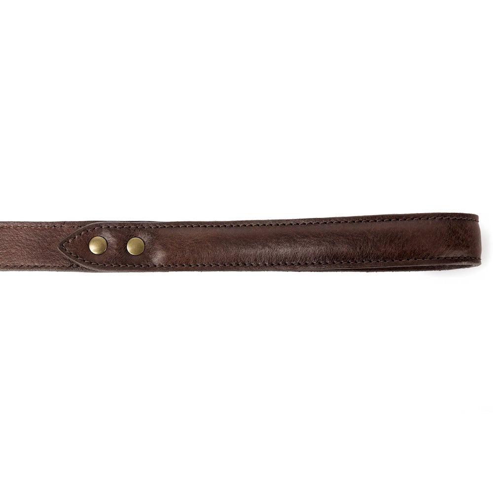 Campaign Leather Dog Leash - Sportsman Gear