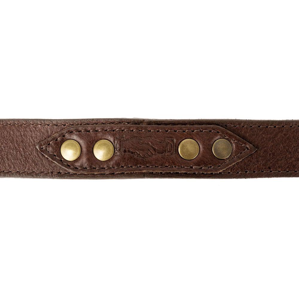 Campaign Leather Dog Leash - Sportsman Gear