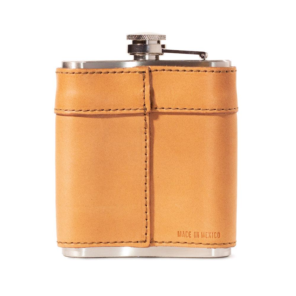 Campaign Leather Flask by Mission Mercantile Leather Goods