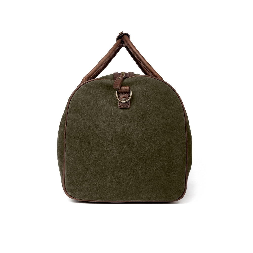 Campaign Waxed Canvas Large Field Duffle Bag - Sportsman Gear