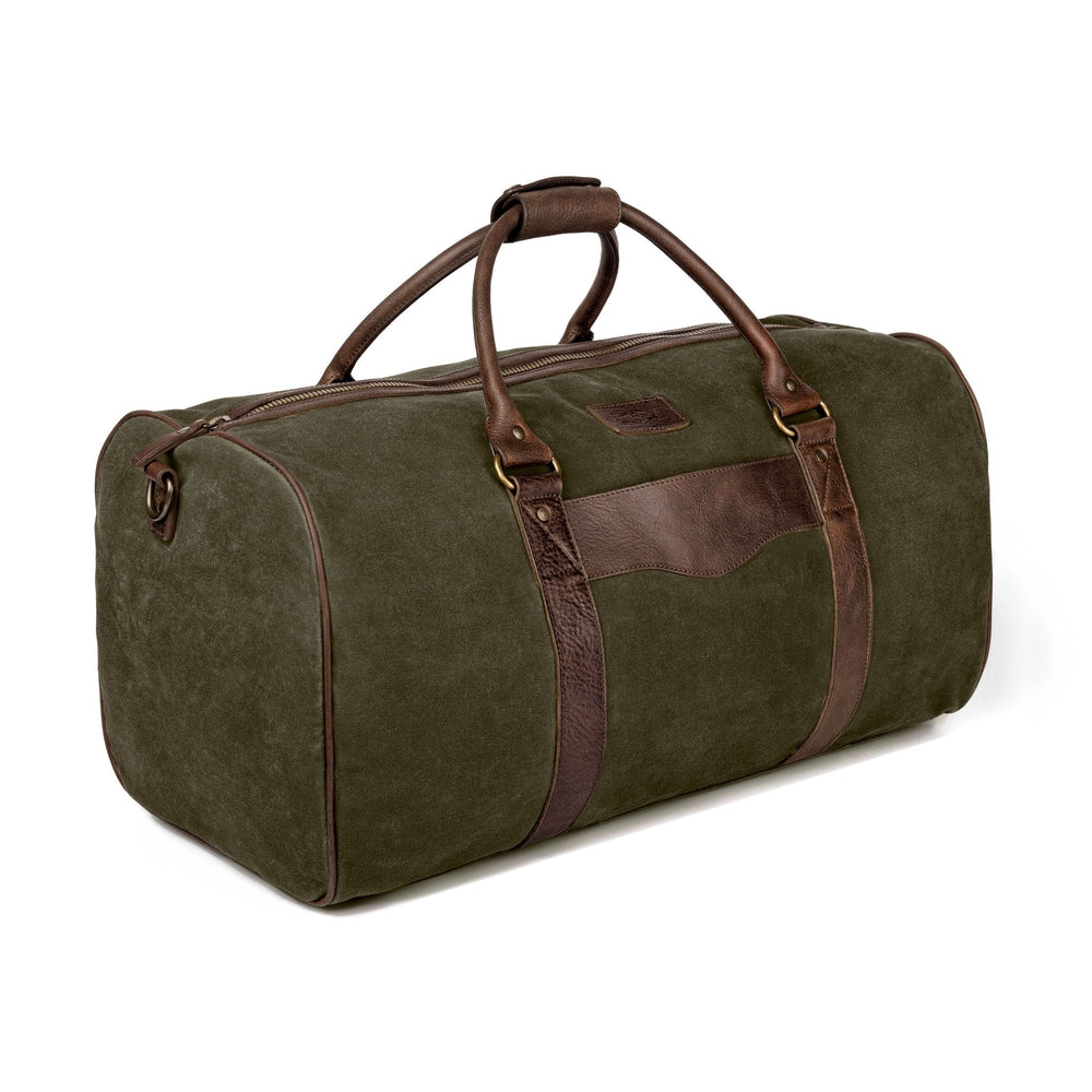 Campaign Waxed Canvas Large Field Duffle Bag - Sportsman Gear