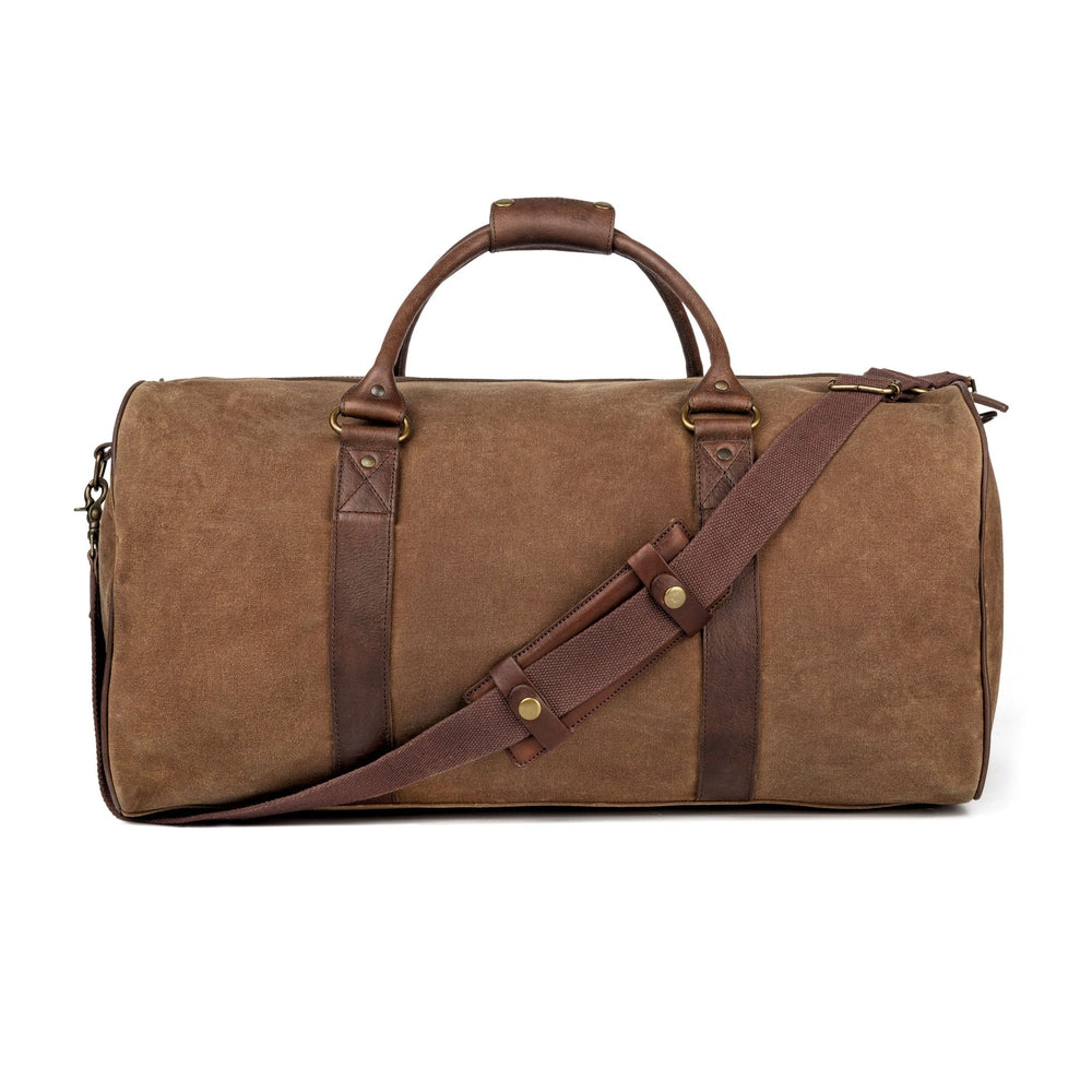 Campaign Waxed Canvas Large Field Duffle Bag - Sportsman Gear