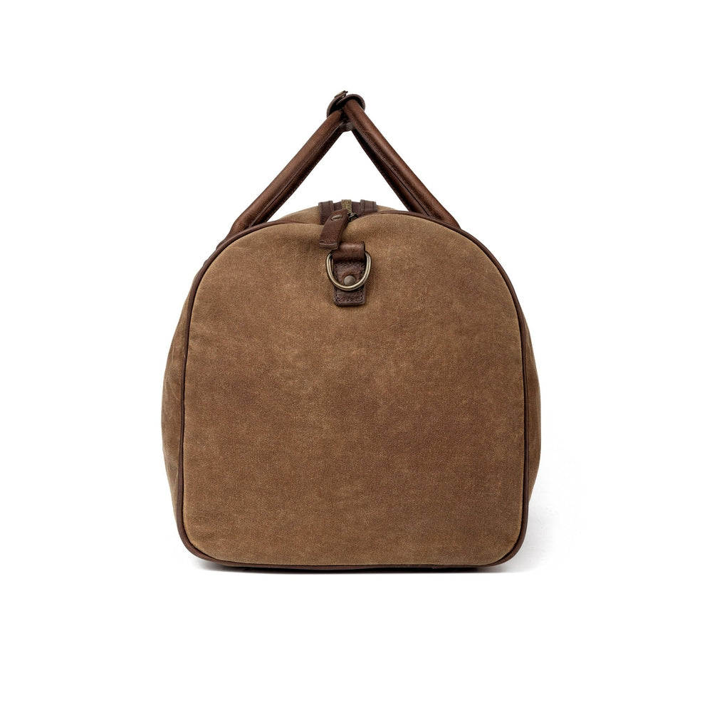 Campaign Waxed Canvas Large Field Duffle Bag - Sportsman Gear