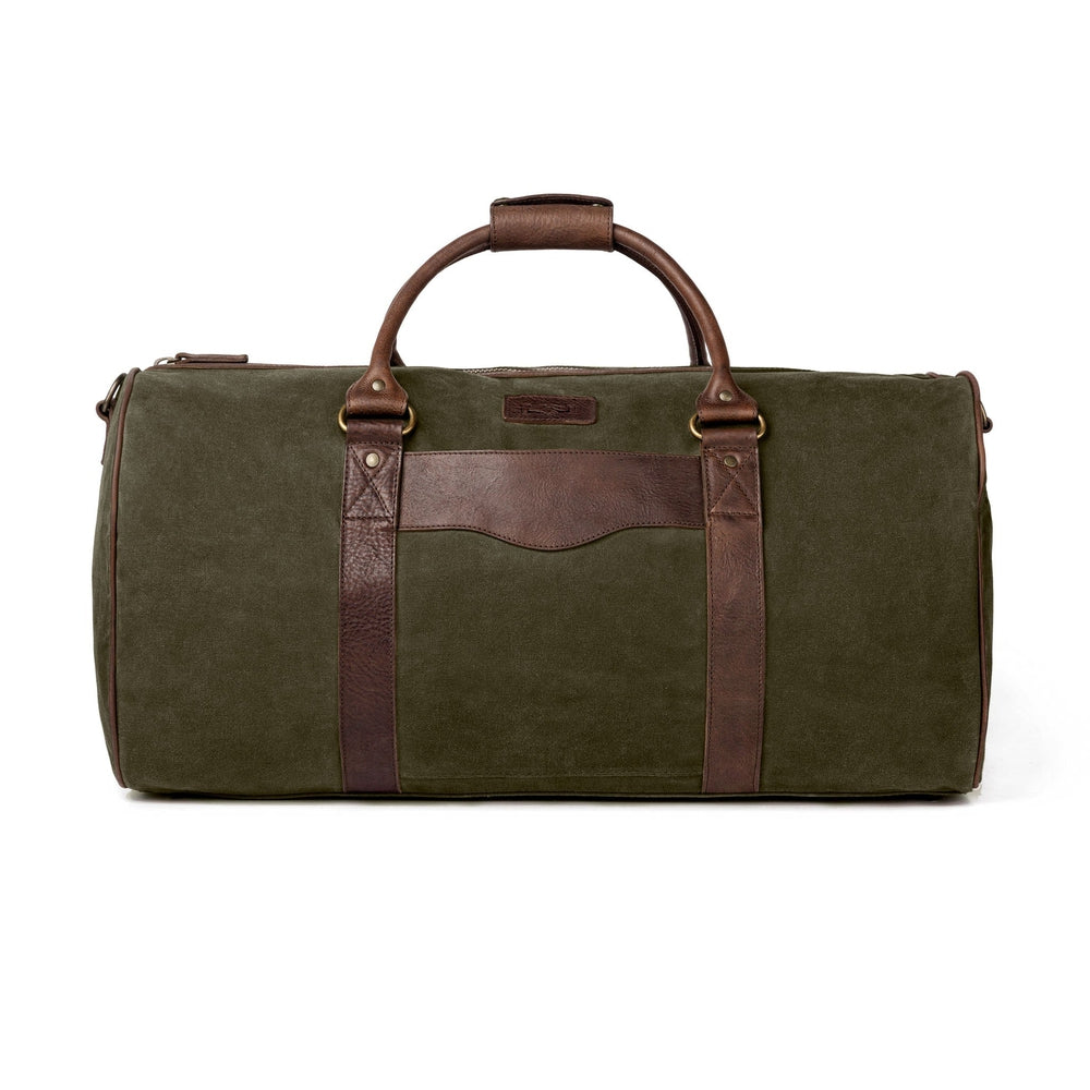Campaign Waxed Canvas Large Field Duffle Bag - Sportsman Gear