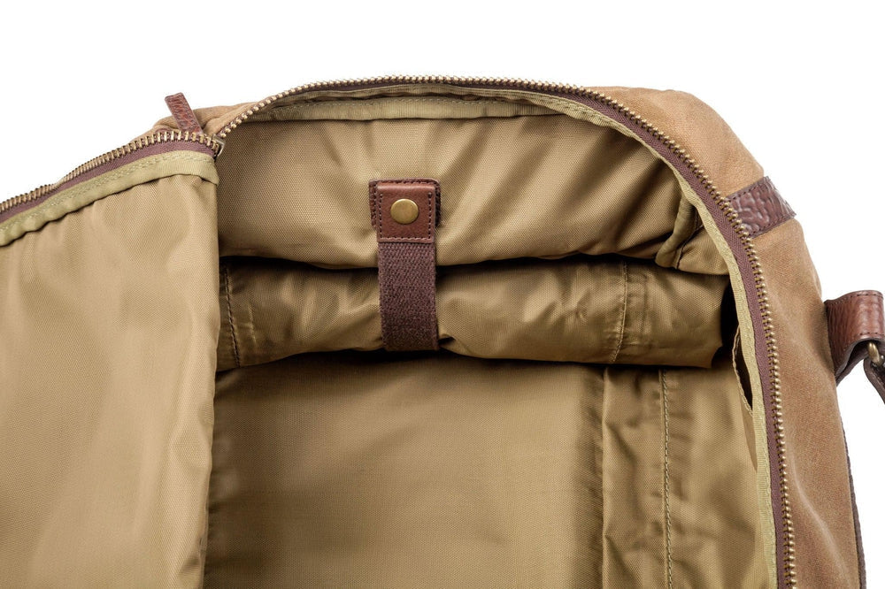 Campaign Waxed Canvas Medium Duffle Bag - Sportsman Gear