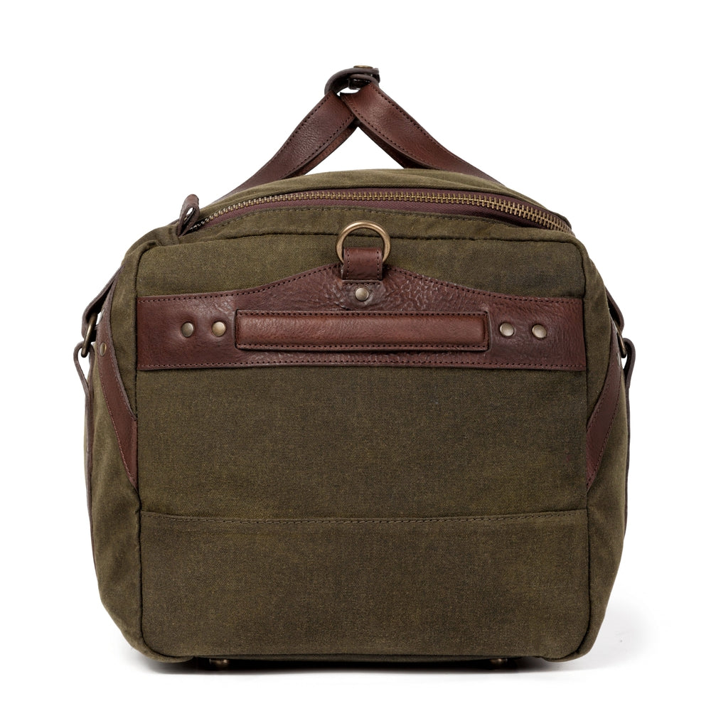 Campaign Waxed Canvas Medium Duffle Bag - Sportsman Gear