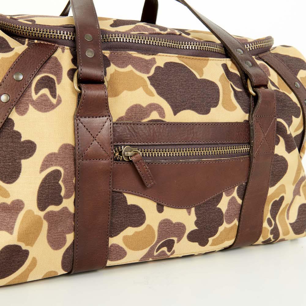 Campaign Waxed Canvas Medium Duffle Bag - Sportsman Gear