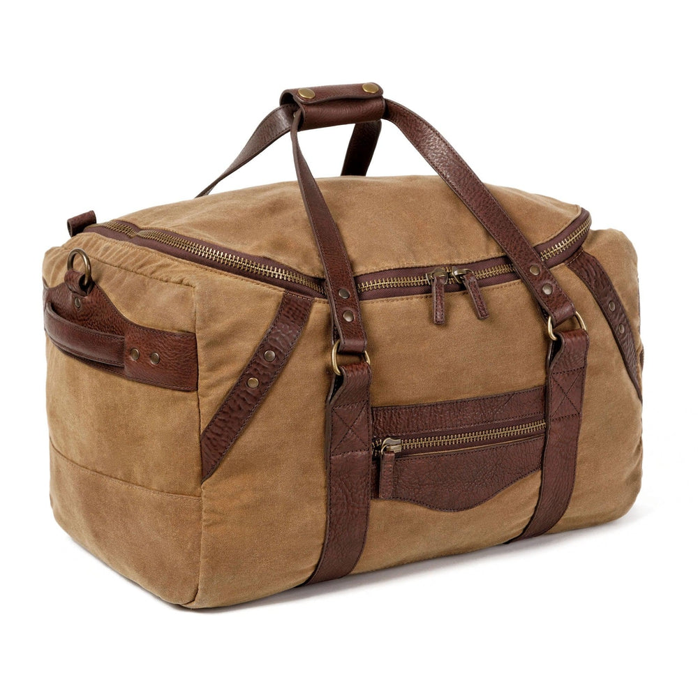 Campaign Waxed Canvas Medium Duffle Bag - Sportsman Gear