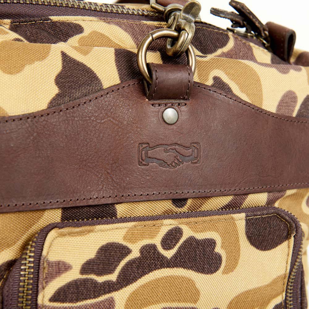 Campaign Waxed Canvas Medium Duffle Bag - Sportsman Gear