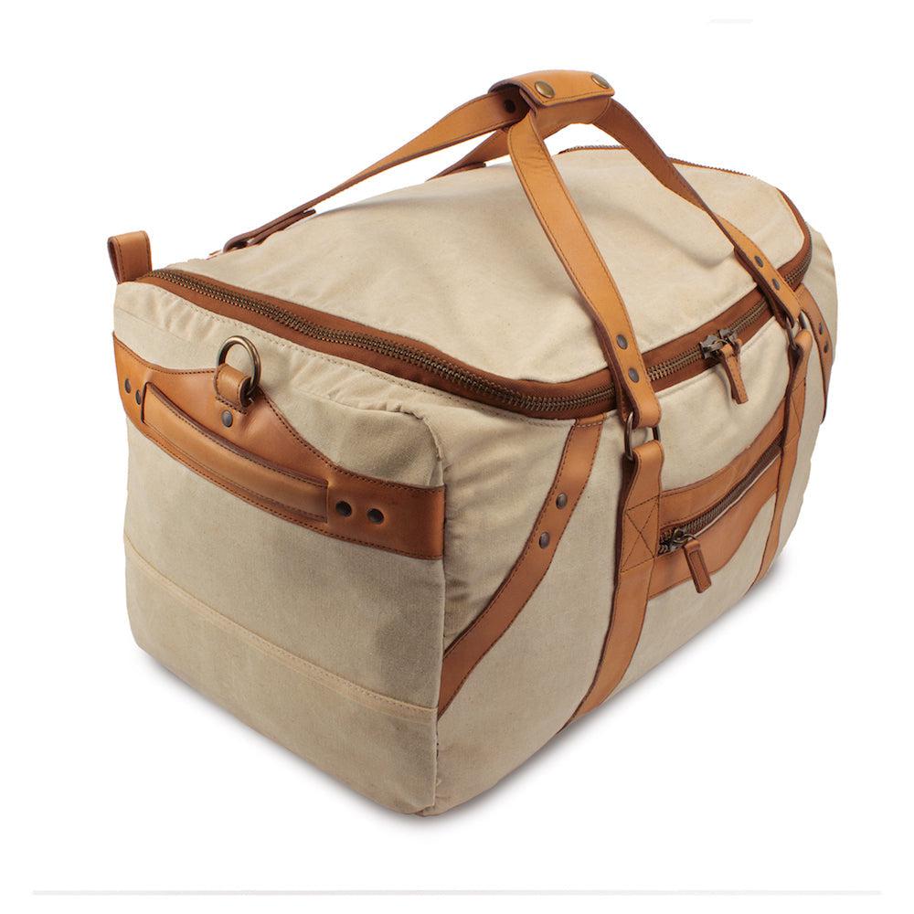 Campaign Waxed Canvas Medium Duffle Bag - Sportsman Gear