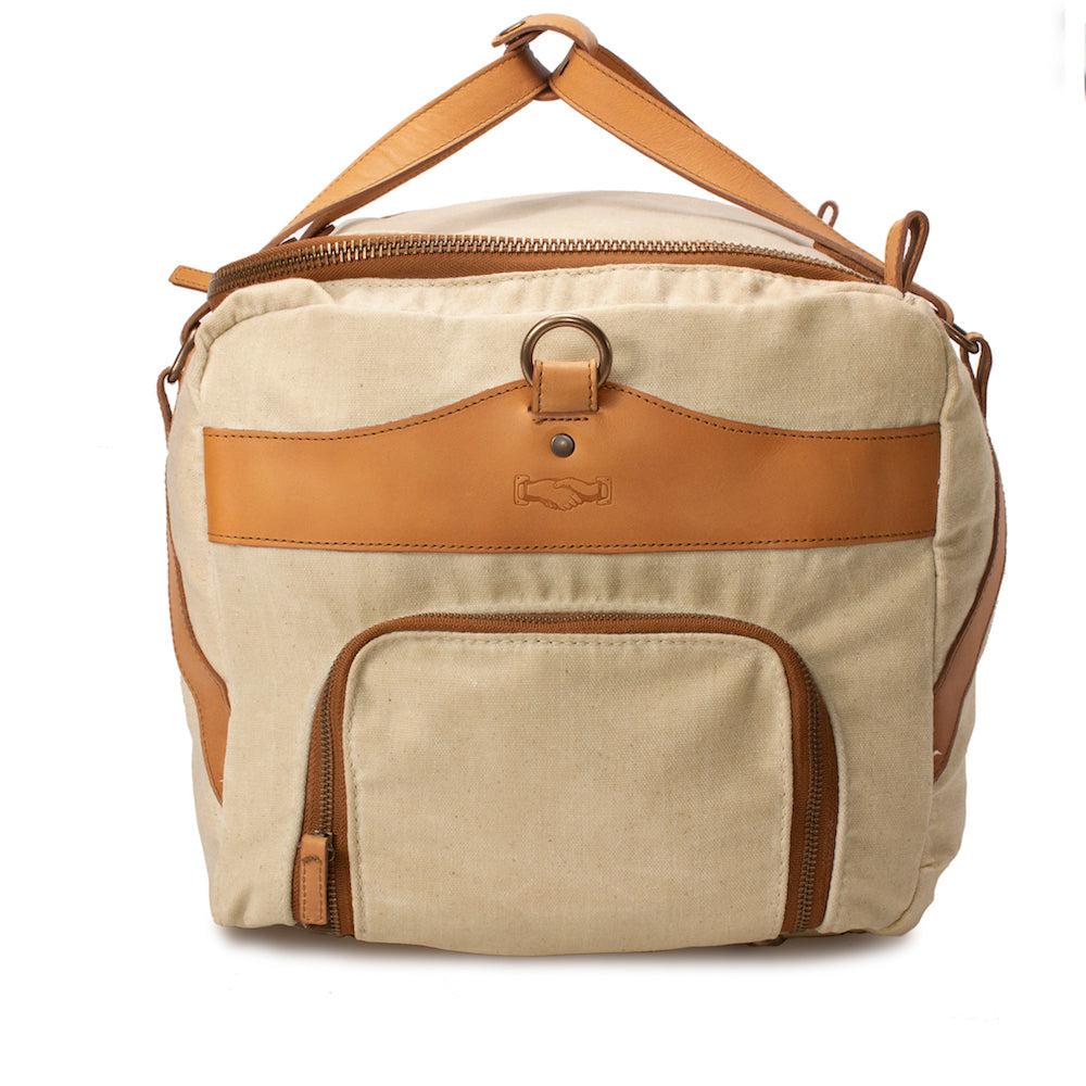 Campaign Waxed Canvas Medium Duffle Bag - Sportsman Gear