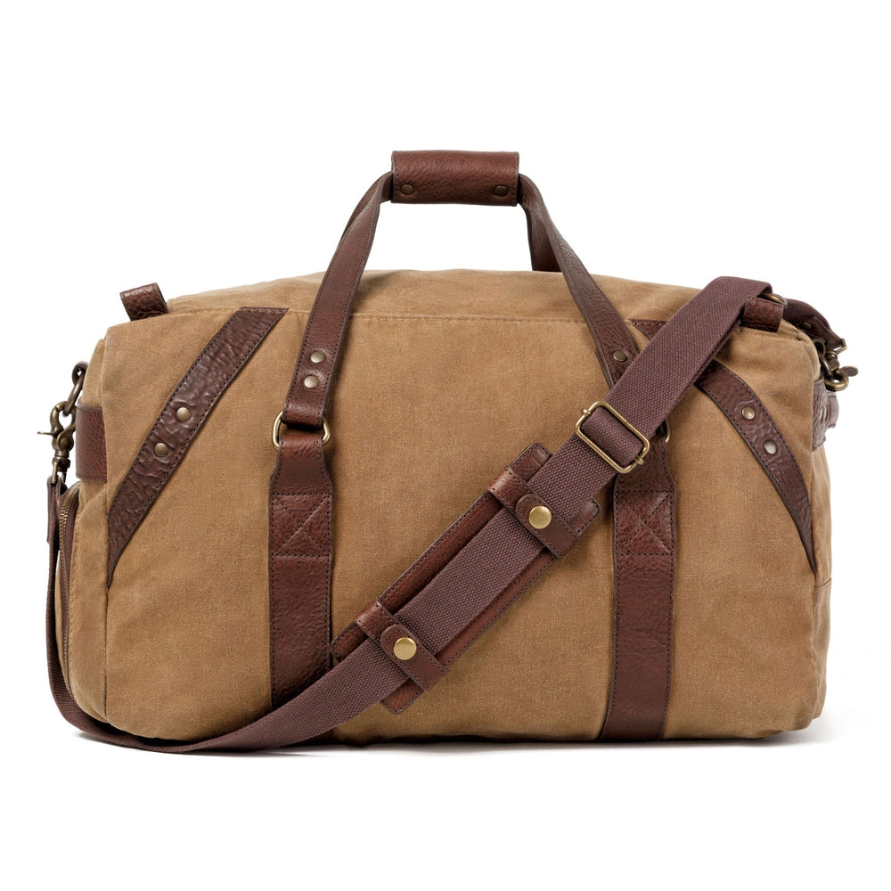 Campaign Waxed Canvas Medium Duffle Bag - Sportsman Gear