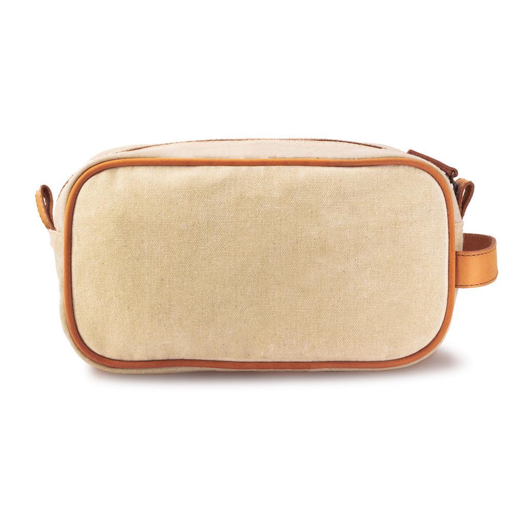 Campaign Waxed Canvas Toiletry Shave Kit - Sportsman Gear