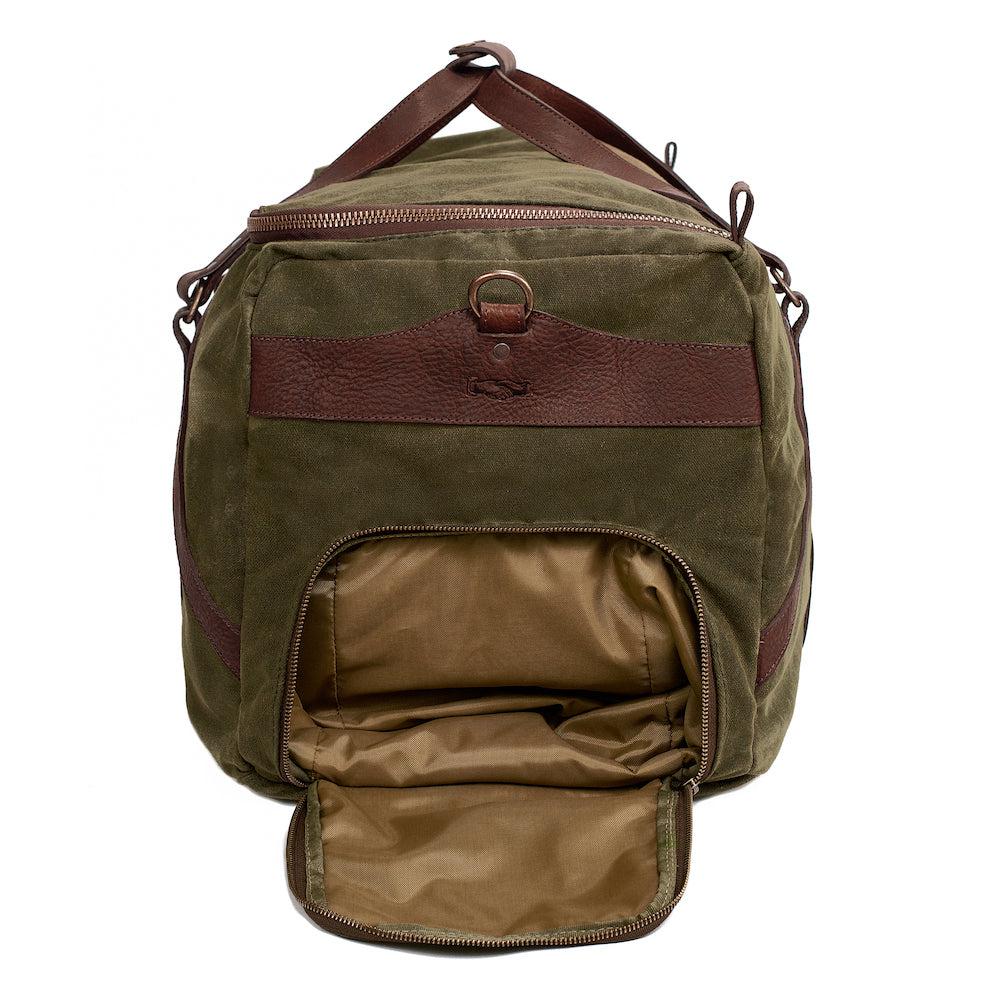 Campaign Waxed Canvas X-Large Duffle Bag - Sportsman Gear