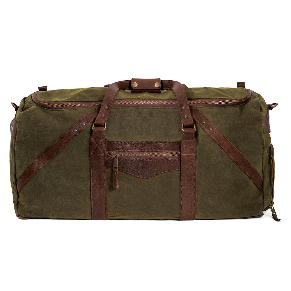 Campaign Waxed Canvas X-Large Duffle Bag - Sportsman Gear
