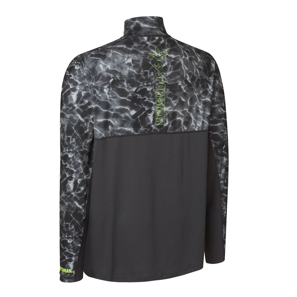 Sportsman Cool Breeze Quarter Zip Performance Fishing Shirt