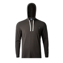 Lightweight bamboo long sleeve hoodie with UPF 50+ sun protection, moisture-wicking fabric, and breathable design for hunting, fishing, hiking, and outdoor adventures.
