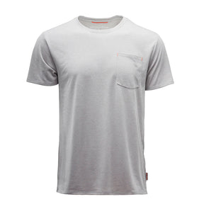 Grundens Shorebreak Performance Short Sleeve Crew in Skyrocket - Sportsman Gear