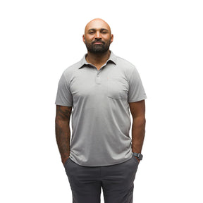Grundens Shorebreak Performance Polo in Surf - Sportsman Gear
