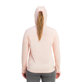 Grundens Women's Shorebreak Performance Hoodie in Artic Ice - Sportsman Gear
