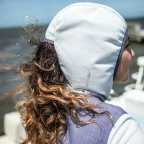 Grundens Women's Shorebreak Performance Hoodie in Artic Ice - Sportsman Gear