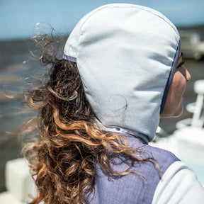 Grundens Women's Shorebreak Performance Hoodie in Peach - Sportsman Gear