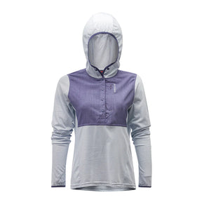 Grundens Women's Shorebreak Performance Hoodie in Peach - Sportsman Gear